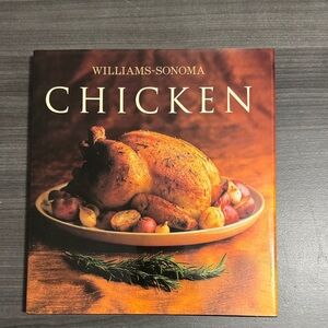 Williams Sonoma Chicken Cookbook - Warm Brown and Orange Cover